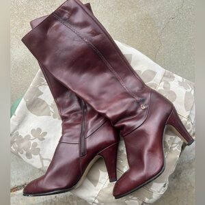 Vintage Charles Jourdan Leather Boots‎
